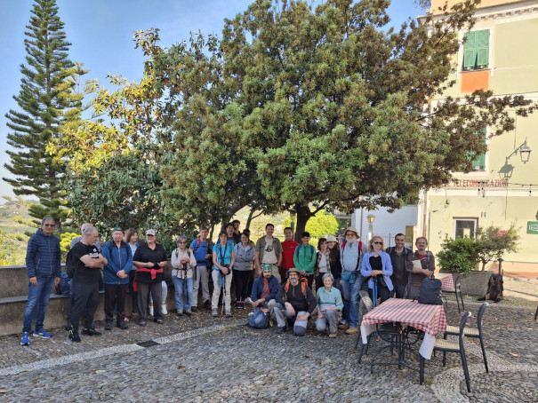 Gruppo partito da Pompeiana